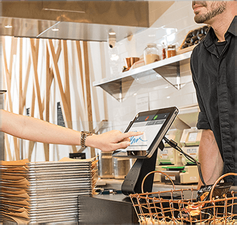 Elo I-Series in fast casual restaurant