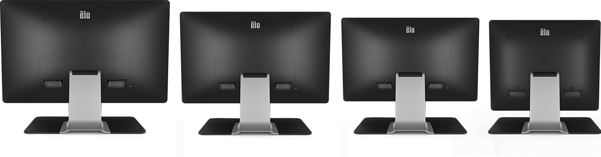 Elo touchscreen monitors back