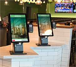 Self-Service Kiosk for Restaurant POS Systems