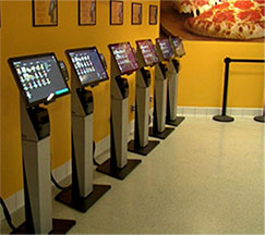 Self-Order Restaurant Kiosk for Concessions